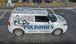 Scion xB Mr. Marble Polishmen by MetroWrapz 2016 года